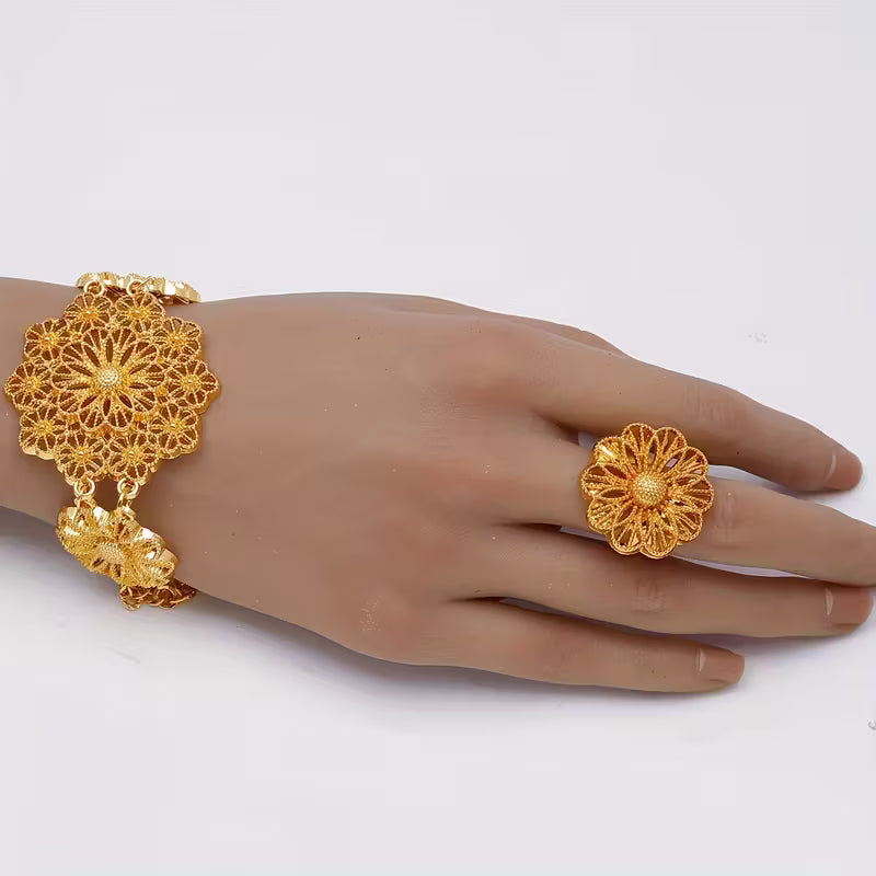 Luxury Middle Eastern Jewelry Set,